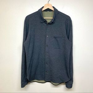 Lululemon Mens Metal Button Down Shirt (Medium)